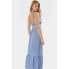 Rahat ve Şık Polyester Midi Elbise Günlük Kullanım Profesyonel Görünüm Dayanıklı Malzeme