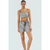 Rahat ve Şık Yazlık Plaj Takımı Pamuklu Bluz Şort Görünüm Modern Stil Kaliteli İşçilik