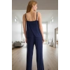 Rahat Viskon Pijama Takımı Dantel Detaylı 2li Set Yazlık Dayanıklı Malzeme