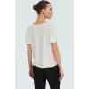 Rahat Viskoz Bluz Büzgülü Kollar Bisiklet Yaka Regular Kalıp Yazlık Şık Görünüm Modern Stil