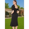 Rahat Yazlık Midi Boy Bodycon Abiye Elbise Uzun Ömürlü Günlük Kullanım İçin Rahat Ve Şık