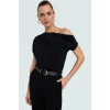 Regular Kalıp Polyester Bluz Yazlık Şıklık Seçkin Malzeme