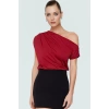 Regular Kalıp Polyester Bluz Yazlık Şıklık Seçkin Malzeme