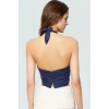 Renk Keten Karışımlı Kolsuz Crop Bluz Yazlık ve Şık Premium Kalite Konforlu Kesim