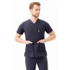 Santolina V Yaka Üniforma - Doktor, Hemşire, Sağlık Çalışanları İçin Rahat Ve Dayanıklı Scrubs