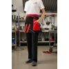Servis Önlüğü KırmızıSiyahBeyaz İş Güvenliği Laurus
