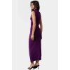 Şık Bodycon Maxi Elbise Polyester Elastan Karışımı Rahat Günlük Profesyonel Görünüm Konforlu Kesim