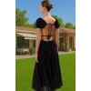 Şık Kadın Yazlık Maxi Elbise Viskoz Polyester Dokuma Rahat Ve Şık Şık Görünüm Kaliteli İşçilik