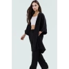 Şık Kimono Pantolon Takım Viskoz Dokuma Kumaş Rahat Günlük Stil Dayanıklı Malzeme