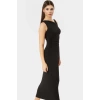 Şık Maxi Elbise Bodycon Kolsuz Örme Kumaş Günlük Kullanım Özenle Seçilmiş