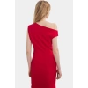 Şık Mini Elbise 90 cm Boy Finike Dokuma Bodycon Kesim Profesyonel Görünüm Rahat Ve