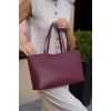 Şık Minimal Tote El Ve Omuz Çantası PU Deri Günlük Kullanım Zarifane Tasarım Özenle Seçilmiş