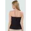 Şık Straplez Fitted Bluz Dokuma Kumaştan Yazlık Günlük Özel Tasarım Kullanım İçin