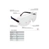 PayBuy G-039A-C Şeffaf Camlı Antifog Özellikli İş Güvenliği Gözlüğü