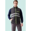 Su Geçirmez Yansıtıcı İş Yeleği Kışlık Salix Outdoor Yelek Suya Hafif Fonksiyonel Cepli