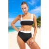 Tasarım Bikini Takımı Hızlı Kuruyan Premium Kalite Esnek Kumaş UV Korumalı Su Sporları İçin
