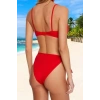 Tasarım Bikini Takımı UV Korumalı Hızlı Kuruyan Klora Dayanıklı Özel Esnek Kumaş
