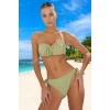 Tasarım Bikini Takımı UV Korumalı Plaj Ve Havuz İçin Ergonomik Kesim Özel