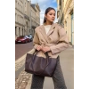 Tokalı Tasarıma Sahip Geniş Hacimli El ve Omuz Kullanımına Uygun Modern Tote Çanta