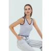 Triko Bluz V Yaka Kolsuz Crop Basic Siluet Rahat Kullanım Şık Görünüm Premium Kalite