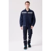 Tulipa Kot Mont Erkek İş Güvenliği Reflektörlü Dayanıklı Denim Ceket