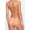 Üçgen Bikini Takımı Ayarlanabilir Askılı Çıkarılabilir Pedli Deniz Havuz Plaj Mayo