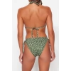 Üçgen Bikini Takımı Ayarlanabilir Askılı Çıkarılabilir Pedli Deniz Havuz Plaj Mayo