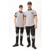 Unisex Polo Yaka Güvenlik Tişörtü İş Güvenliği Münih shirt Görevlisi Tişört Personel Üniforma