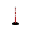 UT6003 Dubalı Uyarı Dikmesi 60x1200 mm, Mıcır Tabanlı, Reflektif, Trafik Güvenlik Bariyeri