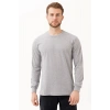 Uzun Kollu Tshirt 50 Pamuk Polyester Gaura Basic shirt Rahat Şık Tasarım Günlük Kombinler
