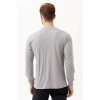 Uzun Kollu Tshirt 50 Pamuk Polyester Gaura Basic shirt Rahat Şık Tasarım Günlük Kombinler