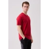 V Yaka 100 Pamuk Penye Tshirt Is Gvenligi Galanthus shirt Nefes Alabilir Rahat Şık Tasarım