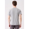 V Yaka Erkek Tişörtü 50 Pamuk Polyester Herba shirt Nefes Alabilir Rahat Şık Tasarım