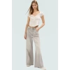V Yaka Fitted Poliviskon Kaşkorse Bluz Günlük Stil Zarifane Tasarım Yüksek Kalite Trend