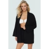 V Yaka Uzun Kollu Kimono Şort Takım Viskoz Polyester Yazlık Plaj Ömürlü Kaliteli İşçilik