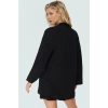 V Yaka Uzun Kollu Kimono Şort Takım Viskoz Polyester Yazlık Plaj Ömürlü Kaliteli İşçilik