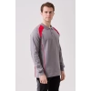 Vancelya Polo Yaka Sweatshirt - Uzun Kollu, Nefes Alabilir, İş ve Günlük Kullanım İçin