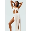 Viskoz Bluz Pantolon Takım Yüksek Bel İspanyol Paça Yazlık Rahat Modern Stil Konforlu Kesim
