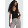 Vücuda Oturan Anvelop Bluz Likralı Penye Crop Casual Rahat Ve Şık Modern Stil Uzun Ömürlü