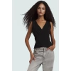 Vücuda Oturan Anvelop Bluz Likralı Penye Crop Casual Rahat Ve Şık Modern Stil Uzun Ömürlü