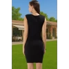 Vücuda Oturan Kısa Abiye Elbise Polyester Elastan Yazlık Premium Kalite Günlük Kullanım İçin