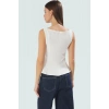Yazlık Basic Peplum Bluz Regular Kalıp Finike Dokuma Uzun Ömürlü Şık Görünüm