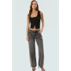Yazlık Casual Örme Bluz Havuz Yaka Fitted Kalıp Kurdele Detay Premium Kalite Mükemmel Uyum