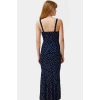 Yazlık Çiçekli Maxi Elbise Bodycon Kesim Nefes Alabilir Polyester Elastan Casual Mükemmel Uyum