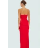 Yazlık Elbise Kolsuz Straplez Regular Polyester Elastan Finike Dokuma