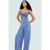 Yazlık Etnik Desenli Viskoz Bluz Pantolon Takım Şık ve Rahat Modern Stil Trend Tasarım