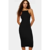 Yazlık Halter Yaka Bodycon Midi Elbise Pamuk Elastan Örme Trend Tasarım Dayanıklı Malzeme