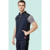 Yazlık İş Yeleği Polyester Gabardin Allium Outdoor Yelek Hafif Nefes Alabilir Fonksiyonel Cepli