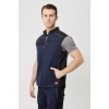 Yazlık İş Yeleği Polyester Gabardin Allium Outdoor Yelek Hafif Nefes Alabilir Fonksiyonel Cepli