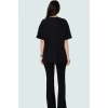 Yazlık Kadın Pamuk T shirt Pantolon Takımı Rahat Şık ve Nefes Alabilir Kullanım Modern Stil